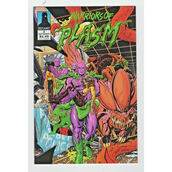 Comic Book Warriors Of Plasm Defiant 2 Collectible - Picture 1 of 10